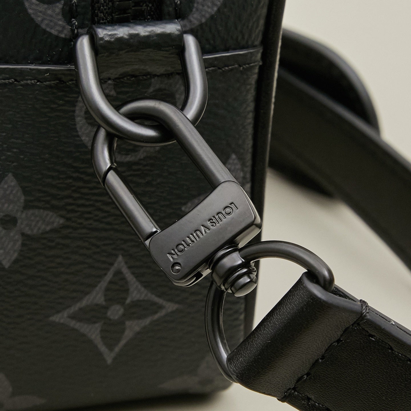 LV Monogram Eclipse Alpha Wearable Wallet Shoulder Bag