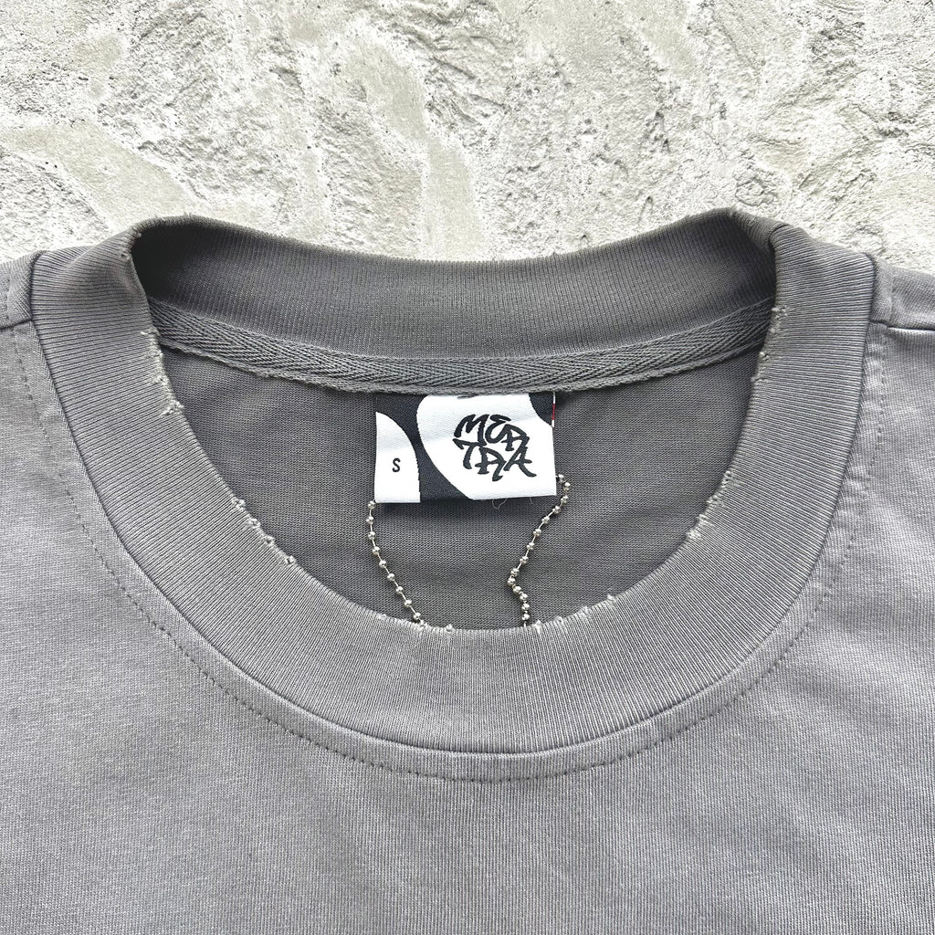 mertra Fake two-piece long sleeves- gray