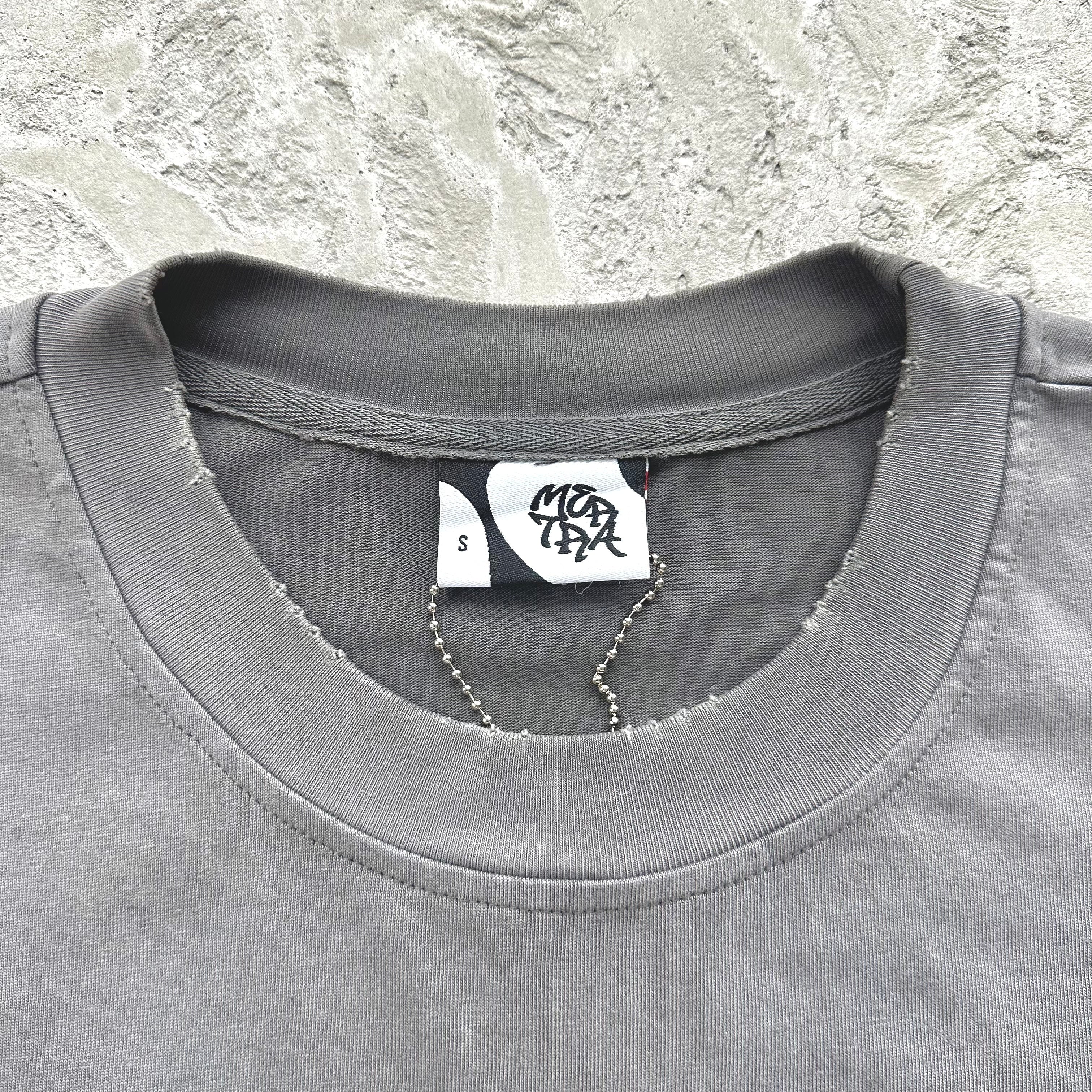 mertra Fake two-piece long sleeves- gray