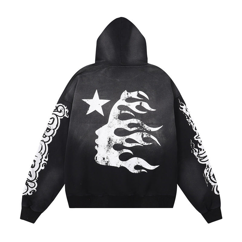 hellstar hoodie black