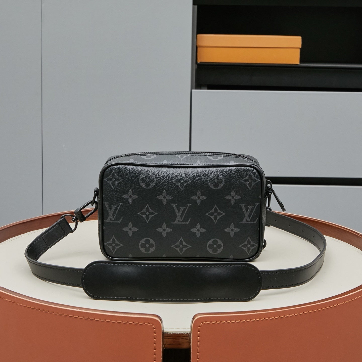 LV Monogram Eclipse Alpha Wearable Wallet Shoulder Bag