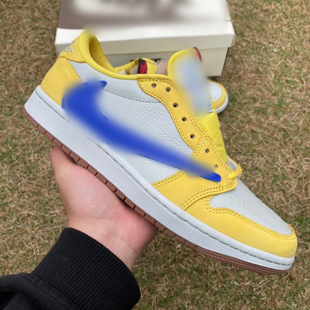 N1ke Jordan x Travis Scott yellow
