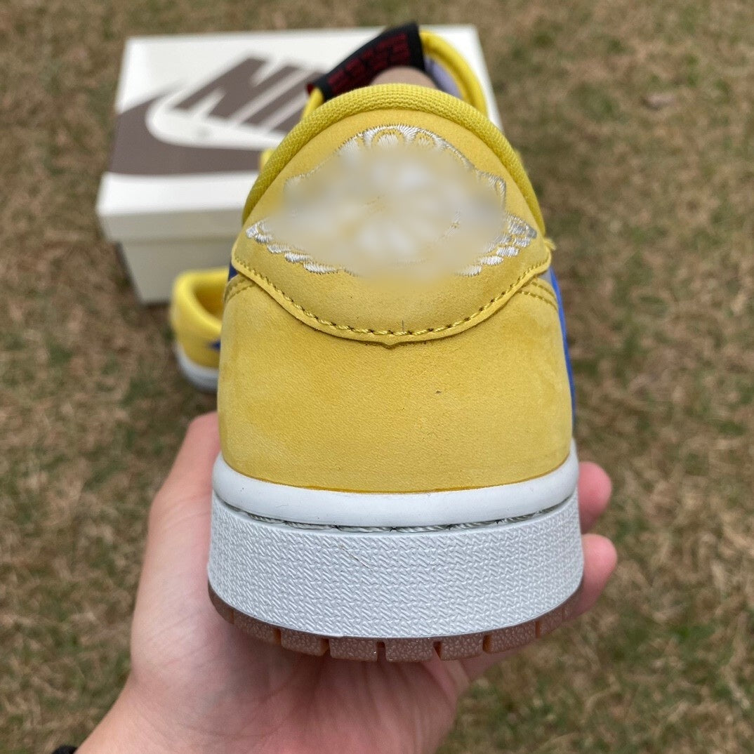 N1ke Jordan x Travis Scott yellow