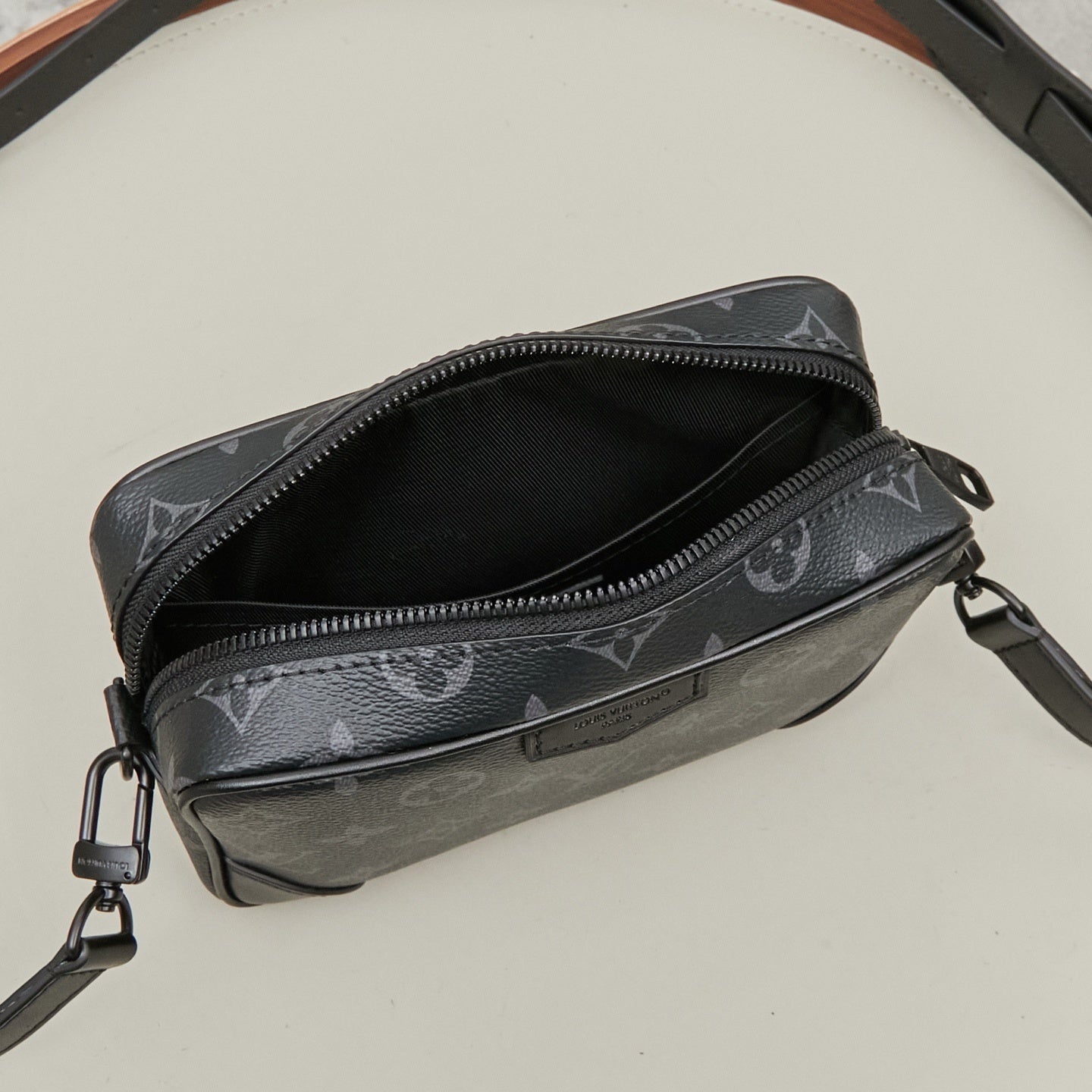 LV Monogram Eclipse Alpha Wearable Wallet Shoulder Bag