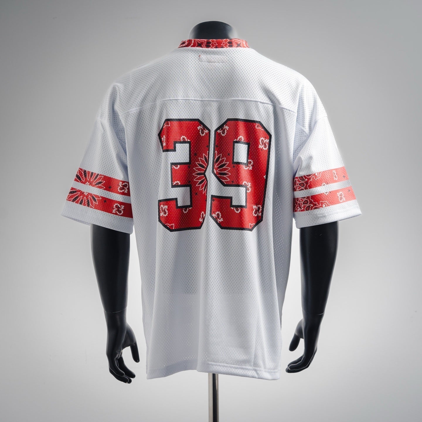 supr3me SS25 WEEK14 Bandana Football Jersey logo